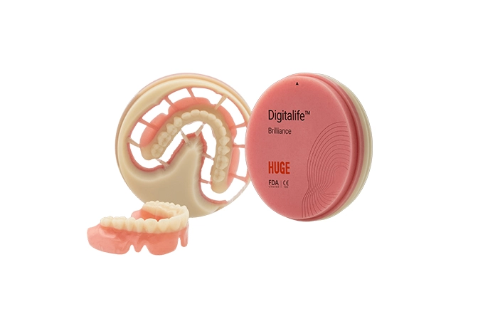 Digitalife Brilliance PMMA BLOCK (Full Denture PMMA Block) - Image 2