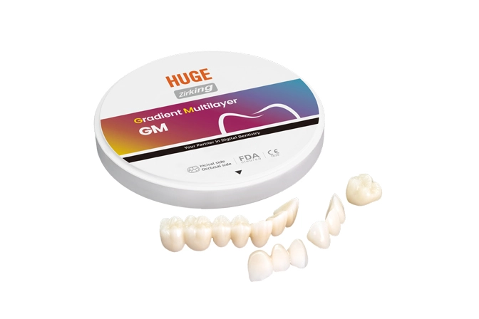 Prime Gradient Multilayer (GM-3D) Zirconia Block - Image 3