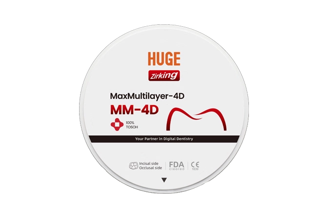 Premium MM-4D Zirconia BLOCK 100% Tosoh Material Zirconia Block