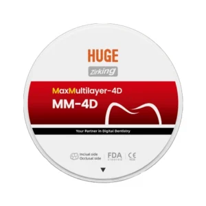 Prime MaxMultilayer 4D (MM-4D) Zirconia Block